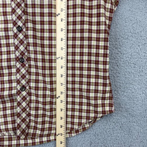 ExOfficio‎ Shirt Men's M Lightweight  Plaid Long Sleeve shirt - Picture 6 of 8